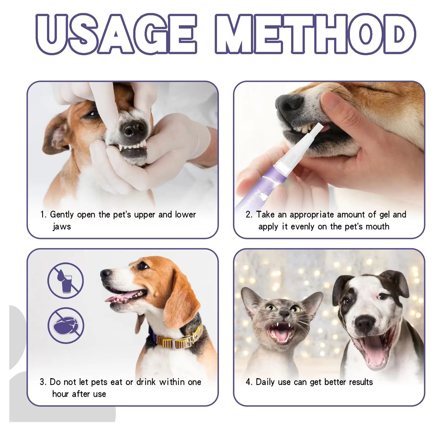 Pet Tooth Cleaning & Whitening Pen