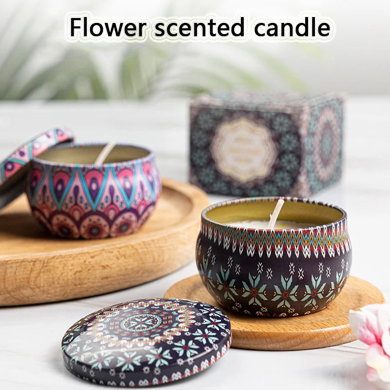 Flower Scented Candles