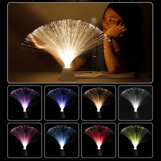 LED Fiber Optic Lamp Lights