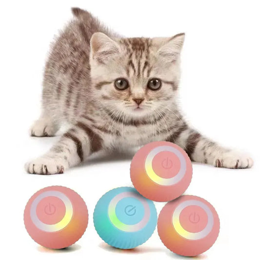 Cat Electric Ball Toy - Automatic Rolling