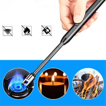 Windproof Kitchen Electric USB Lighter